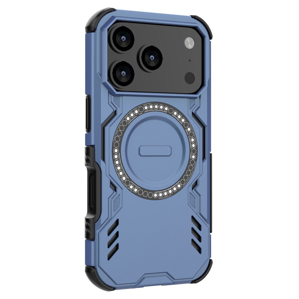 MagSafe-deksel for Apple iPhone 17 Pro, Techsuit, ArmorMag, Blå