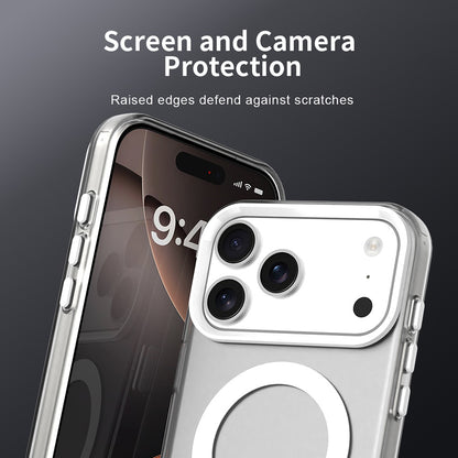 MagSafe deksel for Apple iPhone 17 Pro, Techsuit, CandyCase, Hvit