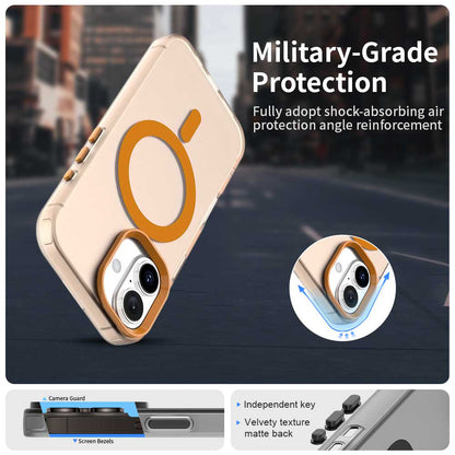 MagSafe-deksel for Apple iPhone 17 Pro, Techsuit, CandyCase, Oransje