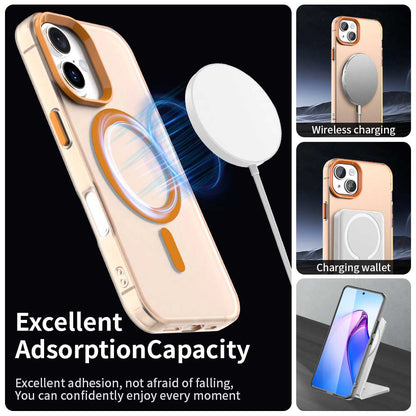 MagSafe-deksel for Apple iPhone 17 Pro, Techsuit, CandyCase, Oransje