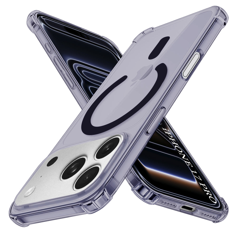MagSafe-deksel for Apple iPhone 17 Pro, Techsuit, Støtsikker, Svart