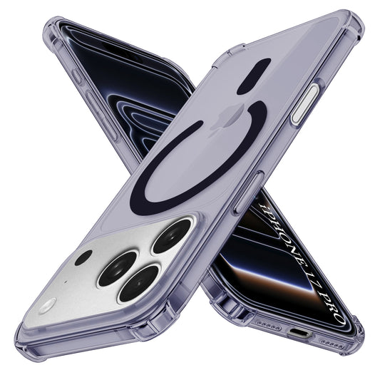 MagSafe-deksel for Apple iPhone 17 Pro, Techsuit, Støtsikker, Svart