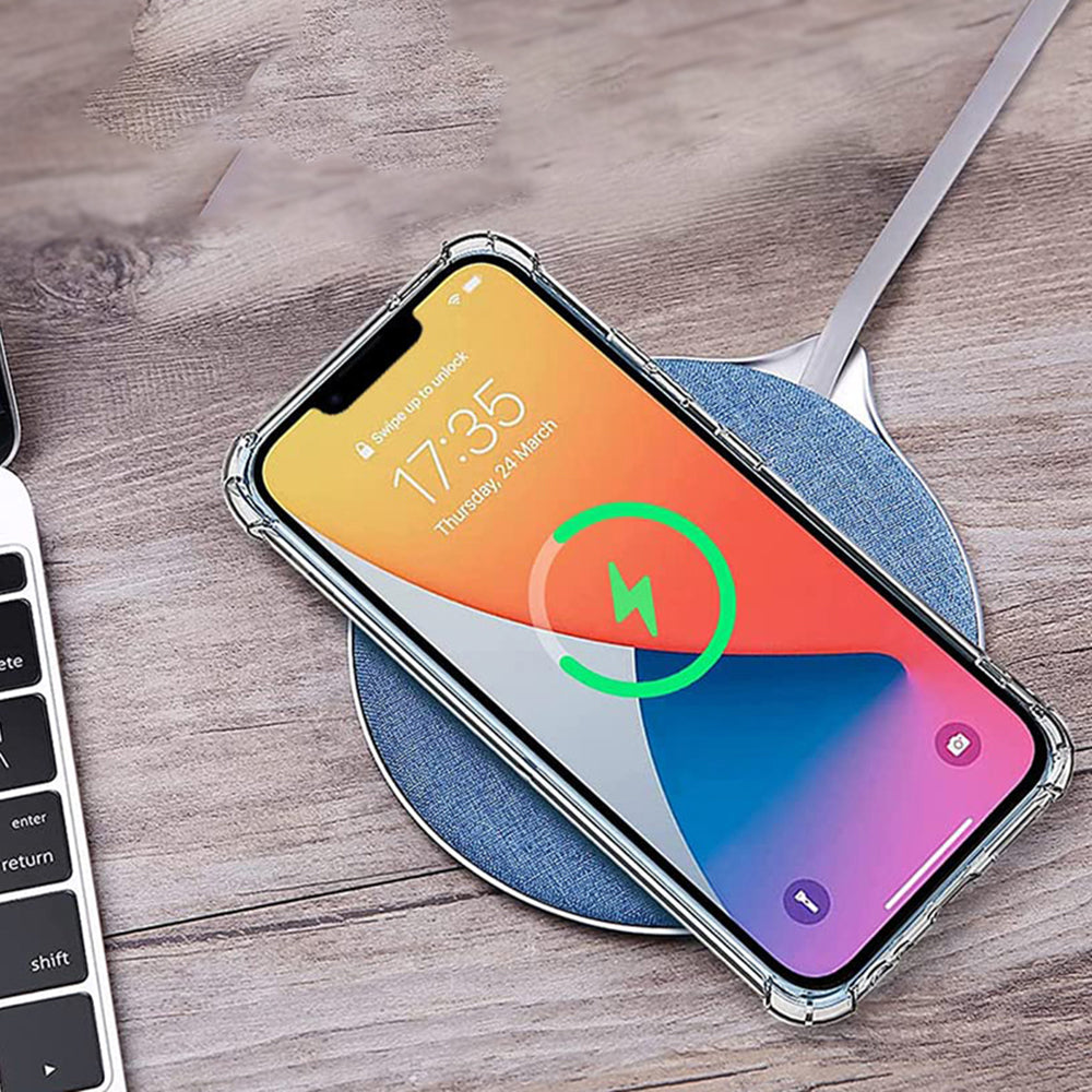 MagSafe-deksel for Apple iPhone 17 Pro, Techsuit, Støtsikker, Gjennomsiktig