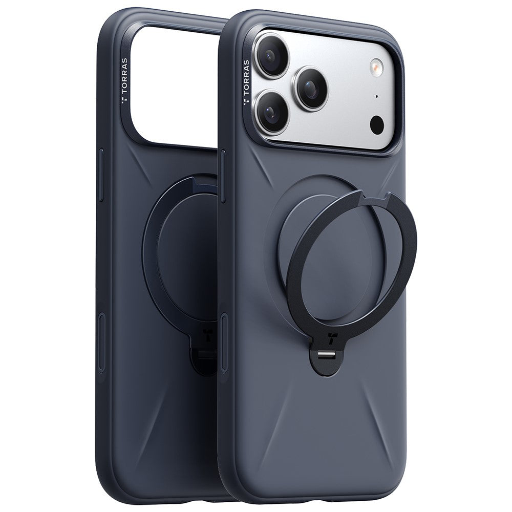 MagSafe-deksel for Apple iPhone 17 Pro, Torras, QPRO Silicone, Blå