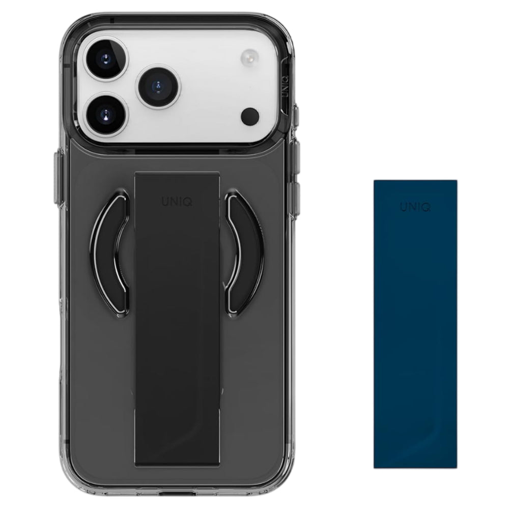 MagSafe-deksel for Apple iPhone 17 Pro, UNIQ, Heldro Air MagClick, Svart