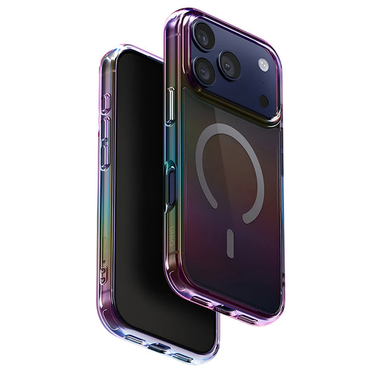 MagSafe deksel for Apple iPhone 17 Pro, UNIQ, Iridescia MagClick, Aurora