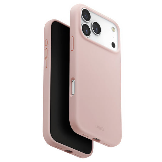 MagSafe-deksel for Apple iPhone 17 Pro, UNIQ, Lino MagClick, Rosa