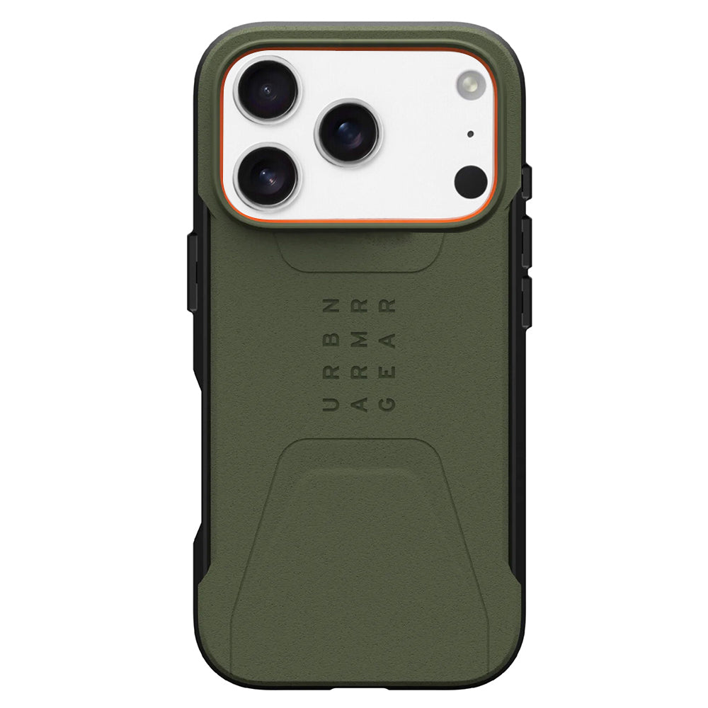 MagSafe-deksel for Apple iPhone 17 Pro, Urban Armor Gear, Civilian, Grønn