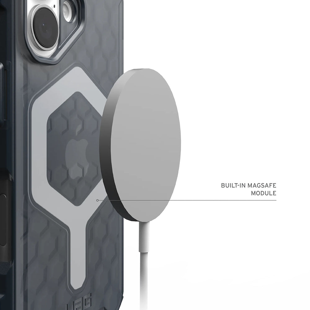 MagSafe-deksel for Apple iPhone 17 Pro, Urban Armor Gear, Essential Armor, Grå