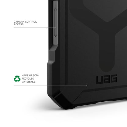 MagSafe-deksel for Apple iPhone 17 Pro, Urban Armor Gear, Essential Armor, Svart