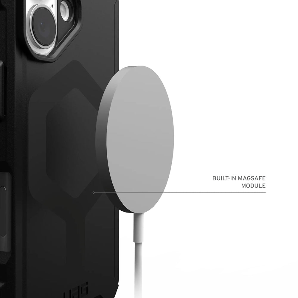 MagSafe-deksel for Apple iPhone 17 Pro, Urban Armor Gear, Essential Armor, Svart