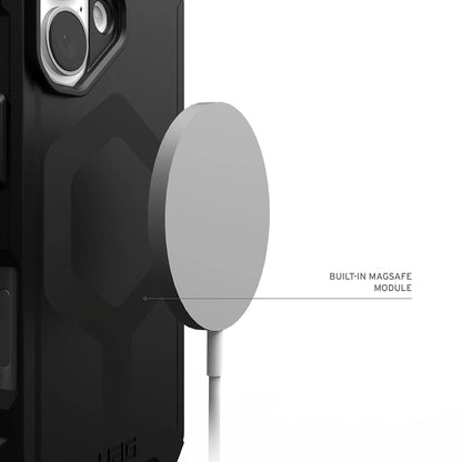 MagSafe-deksel for Apple iPhone 17 Pro, Urban Armor Gear, Essential Armor, Svart