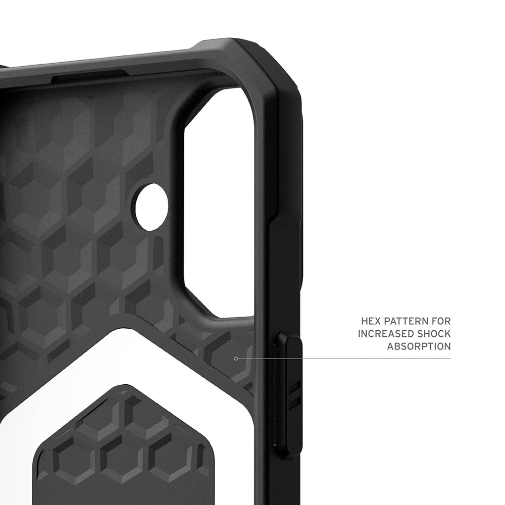 MagSafe-deksel for Apple iPhone 17 Pro, Urban Armor Gear, Essential Armor, Svart
