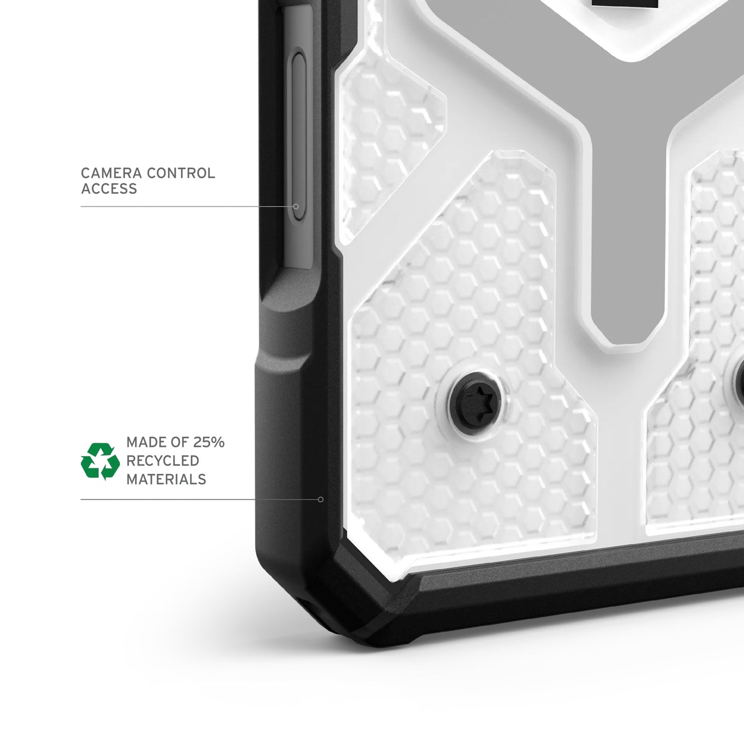 MagSafe-deksel for Apple iPhone 17 Pro, Urban Armor Gear, Pathfinder Clear, Gjennomsiktig