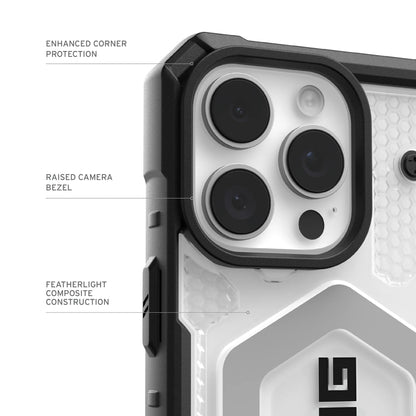 MagSafe-deksel for Apple iPhone 17 Pro, Urban Armor Gear, Pathfinder Clear, Gjennomsiktig