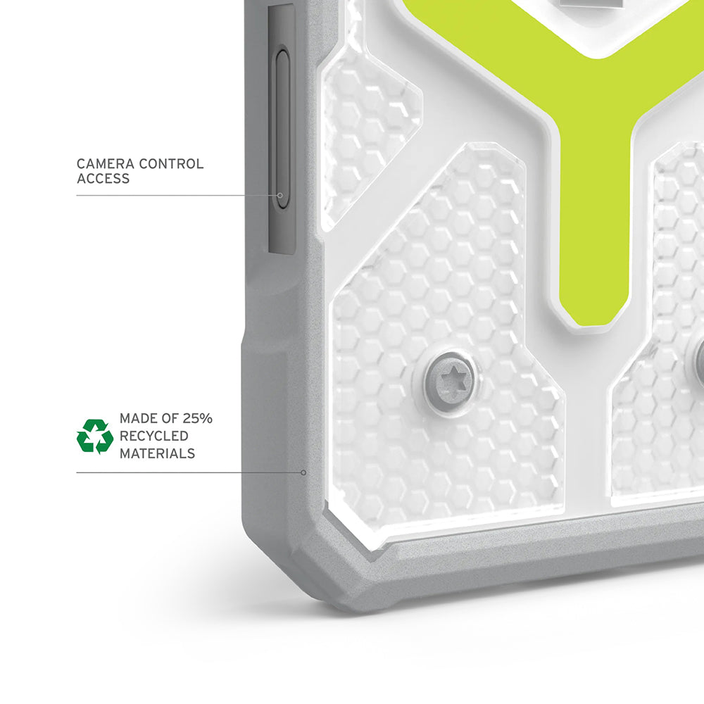 MagSafe-deksel for Apple iPhone 17 Pro, Urban Armor Gear, Pathfinder Clear, Grønn