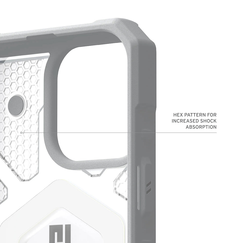 MagSafe-deksel for Apple iPhone 17 Pro, Urban Armor Gear, Pathfinder Clear, Grønn