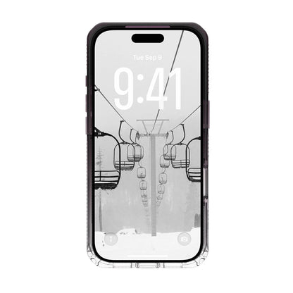 MagSafe-deksel for Apple iPhone 17 Pro, Urban Armor Gear, Plyo, Gjennomsiktig Svart