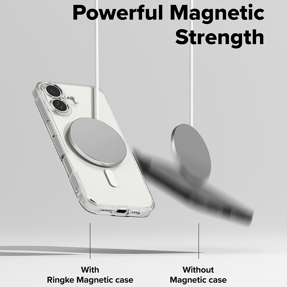 MagSafe-deksel for Apple iPhone 17, Ringke, Fusion, Gjennomsiktig