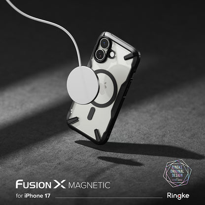 MagSafe-deksel for Apple iPhone 17, Ringke, Fusion X, Svart