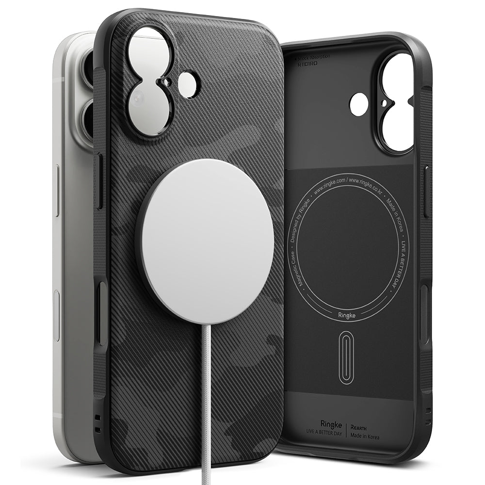 MagSafe-deksel for Apple iPhone 17, Ringke, Onyx, Camouflage