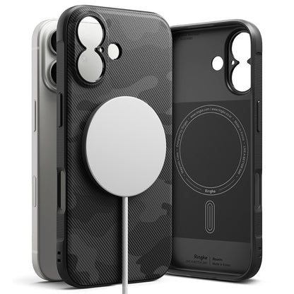 MagSafe-deksel for Apple iPhone 17, Ringke, Onyx, Camouflage
