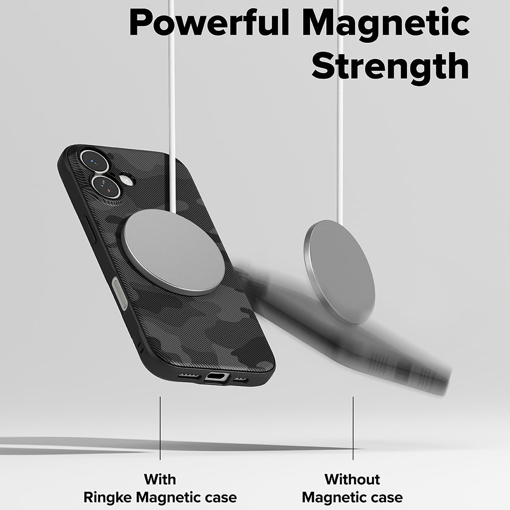 MagSafe-deksel for Apple iPhone 17, Ringke, Onyx, Camouflage
