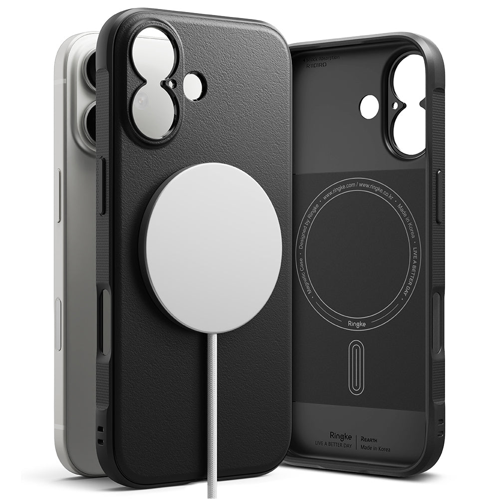 MagSafe-deksel for Apple iPhone 17, Ringke, Onyx, Svart