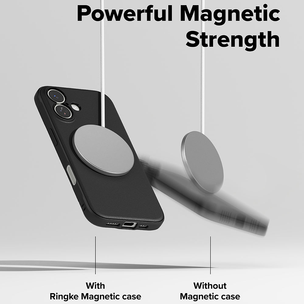 MagSafe-deksel for Apple iPhone 17, Ringke, Onyx, Svart