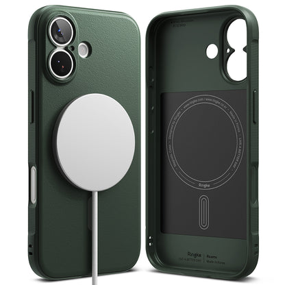 MagSafe-deksel for Apple iPhone 17, Ringke, Onyx, Mørkegrønn