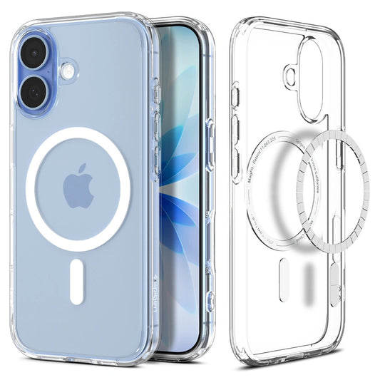 MagSafe-deksel for Apple iPhone 17, Spigen, Ultra Hybrid, Hvit