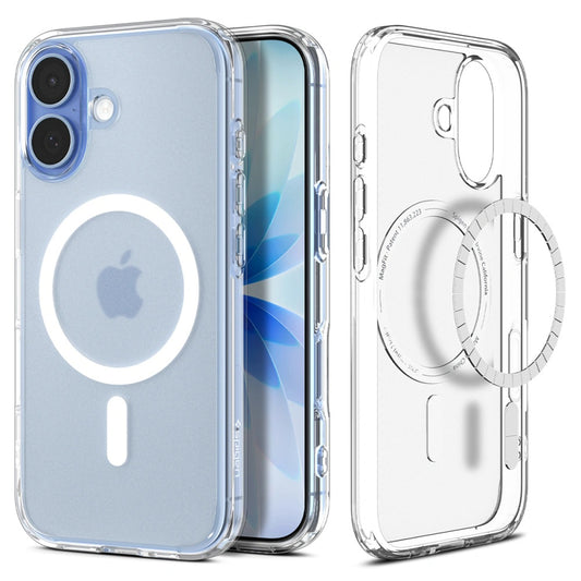 MagSafe-deksel for Apple iPhone 17, Spigen, Ultra Hybrid, Satinert Hvit