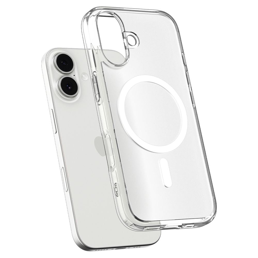 MagSafe-deksel for Apple iPhone 17, Spigen, Ultra Hybrid, Satinert Hvit