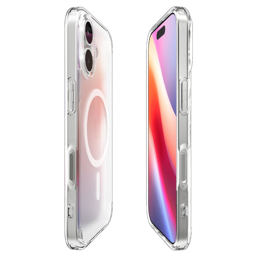 MagSafe-deksel for Apple iPhone 17, Spigen, Ultra Hybrid, Satinert Hvit