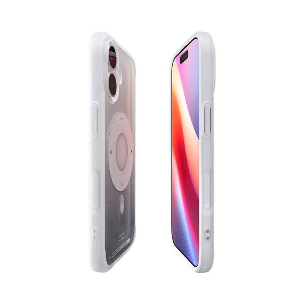 MagSafe-deksel for Apple iPhone 17, Spigen, Ultra Hybrid Classic, Sølv