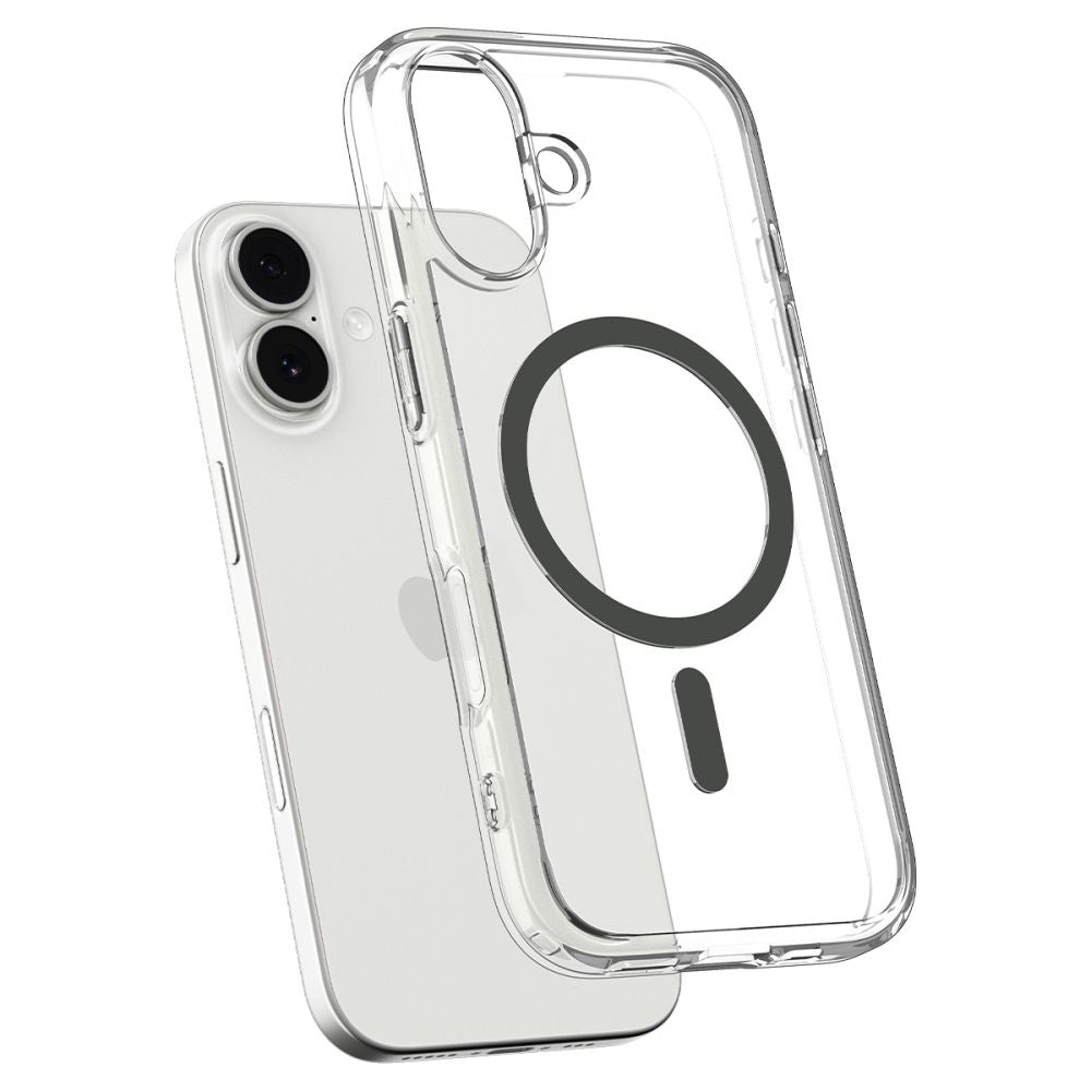 MagSafe-deksel for Apple iPhone 17, Spigen, Ultra Hybrid, Grå