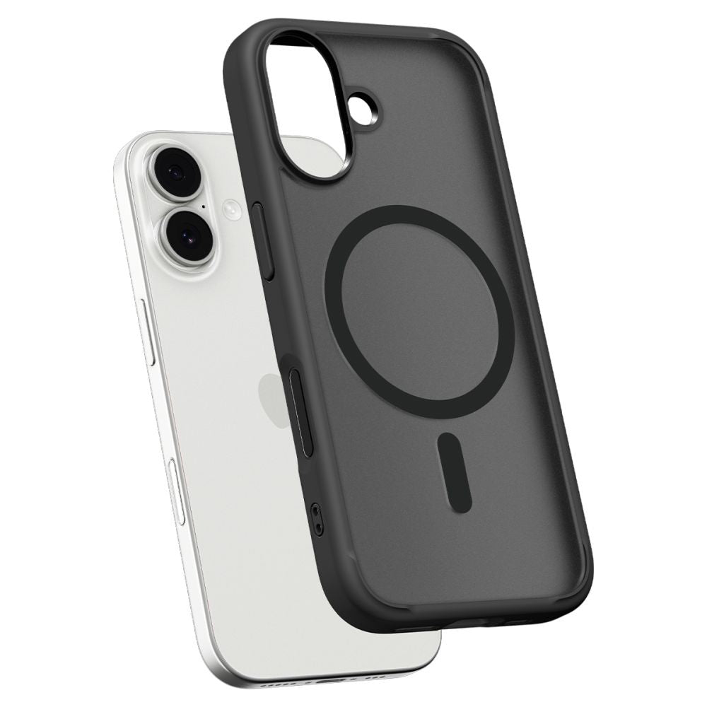 MagSafe-deksel for Apple iPhone 17, Spigen, Ultra Hybrid, Satin Sort