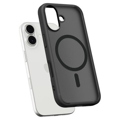 MagSafe-deksel for Apple iPhone 17, Spigen, Ultra Hybrid, Satin Sort