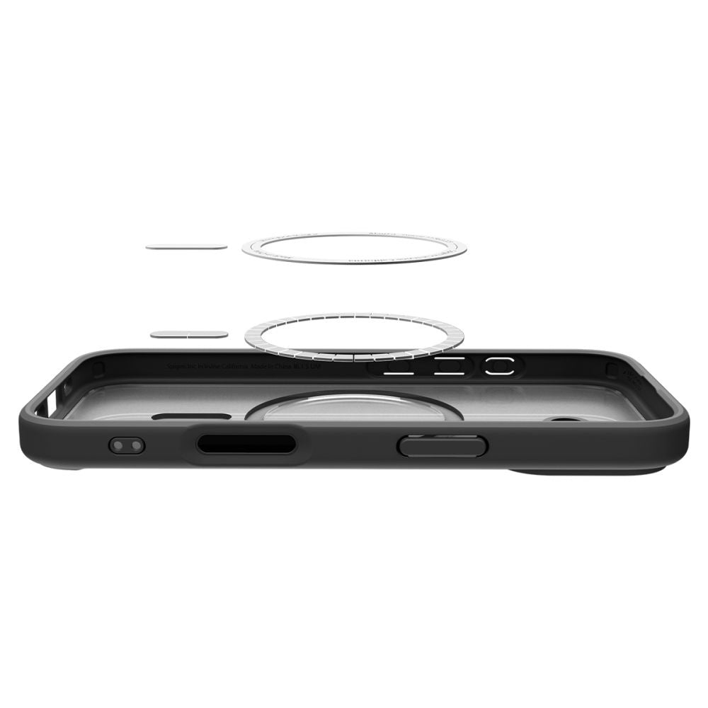 MagSafe-deksel for Apple iPhone 17, Spigen, Ultra Hybrid, Satin Sort