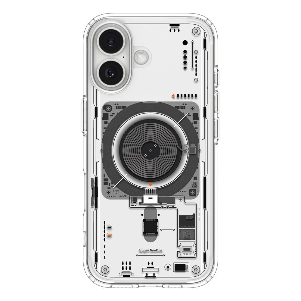 MagSafe-deksel for Apple iPhone 17, Spigen, Ultra Hybrid Neo One, Gjennomsiktig