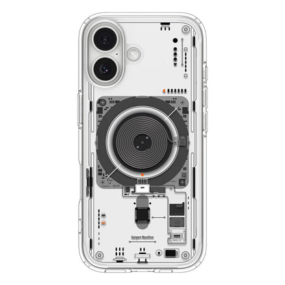 MagSafe-deksel for Apple iPhone 17, Spigen, Ultra Hybrid Neo One, Gjennomsiktig