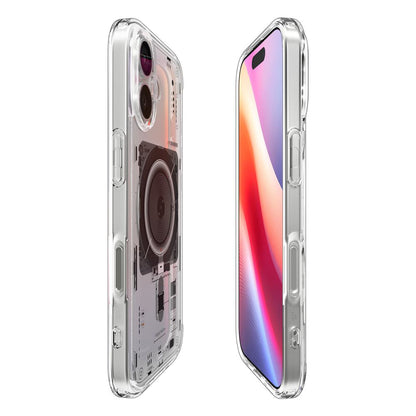 MagSafe-deksel for Apple iPhone 17, Spigen, Ultra Hybrid Neo One, Gjennomsiktig