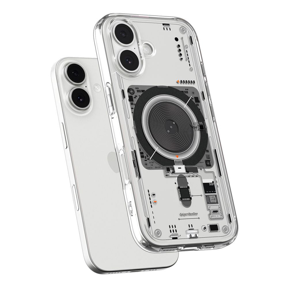 MagSafe-deksel for Apple iPhone 17, Spigen, Ultra Hybrid Neo One, Gjennomsiktig