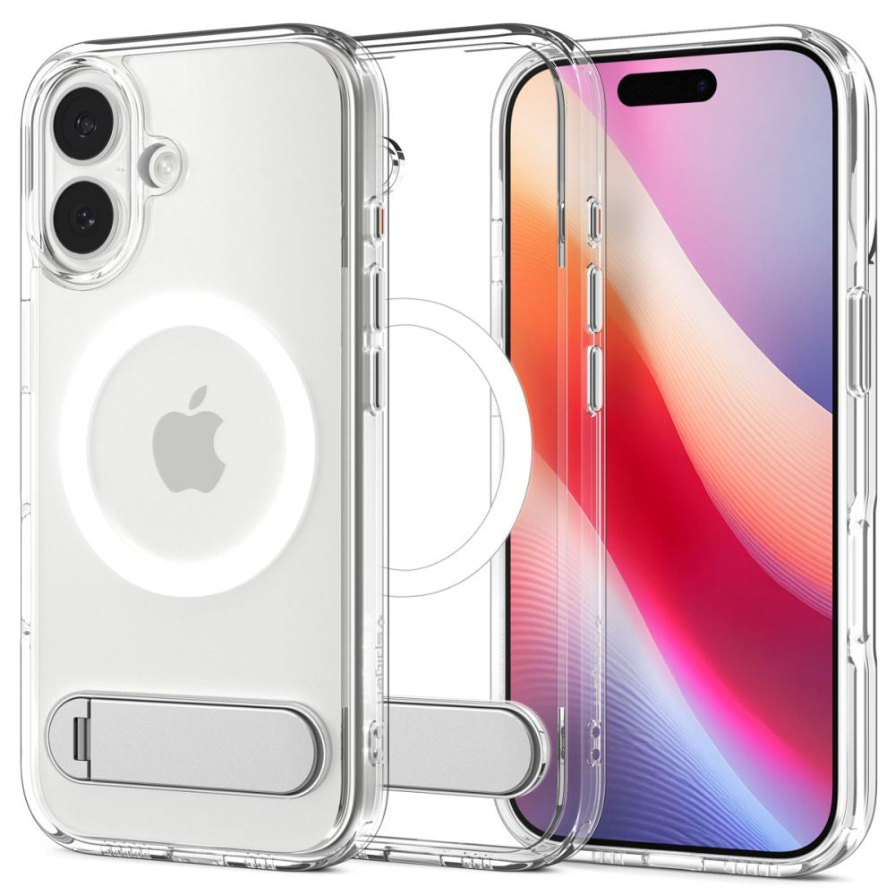 MagSafe-deksel for Apple iPhone 17, Spigen, Ultra Hybrid S, Gjennomsiktig