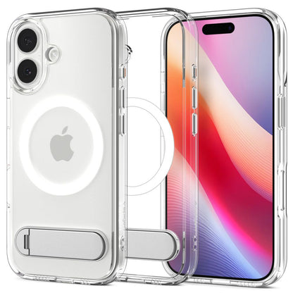 MagSafe-deksel for Apple iPhone 17, Spigen, Ultra Hybrid S, Gjennomsiktig
