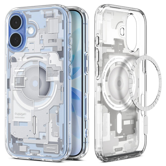 MagSafe-deksel for Apple iPhone 17, Spigen, Ultra Hybrid Zero One, Hvit