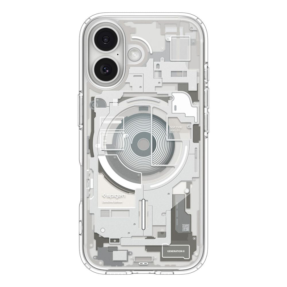 MagSafe-deksel for Apple iPhone 17, Spigen, Ultra Hybrid Zero One, Beige
