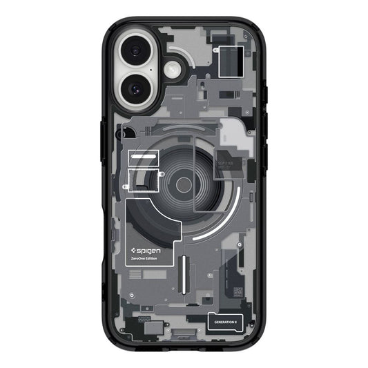 MagSafe-deksel for Apple iPhone 17, Spigen, Ultra Hybrid Zero One, Svart