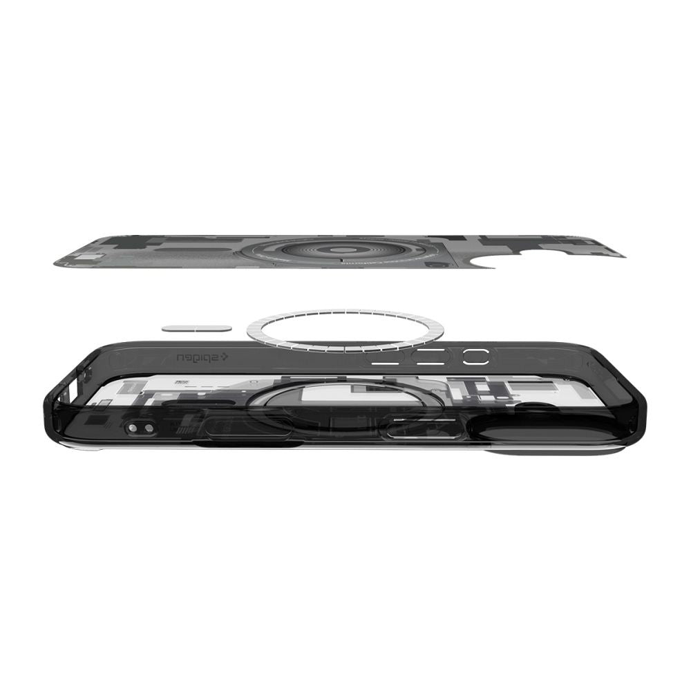 MagSafe-deksel for Apple iPhone 17, Spigen, Ultra Hybrid Zero One, Svart