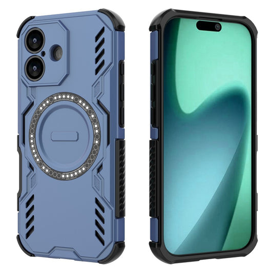 MagSafe-deksel for Apple iPhone 17, Techsuit, ArmorMag, Blå